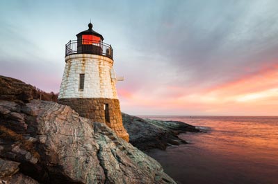 Rhode Island Castle Hill Lighthouse