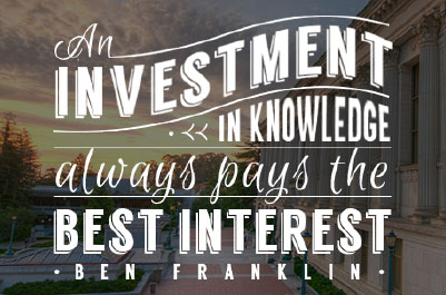 Investment in knowledge always pays the best interest. - Ben Franklin